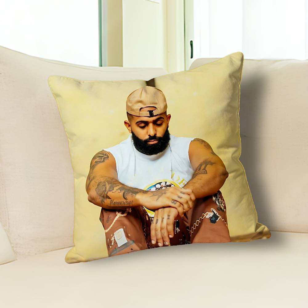 E-Eladio C-Carrion Sauce Boyz Pillow Cases for Bedroom Living Room Sofa Home Decor Polyester Cushion Cover with Zipper