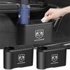 Cestino per immondizia da appendere per auto Emblema auto Scatola per rifiuti Accessori per Journey SRT NITRO Ram 1500 Durango Challeager Charger Viper Coolway