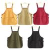 New Japanese Style Catering Workwear Apron Waterproof Stain Resistant Working Overalls Household Work Clothes for Cafe Barber