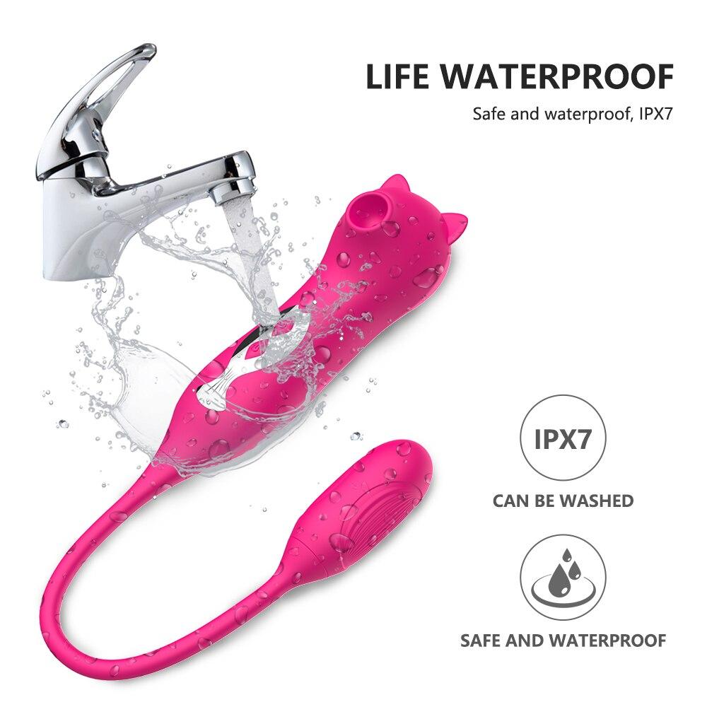 Powerful Clit Sucker Nipple Vibrator Female Sex Toys for Women Clitoris Stimulator Vibrating Erotic Goods for Adults