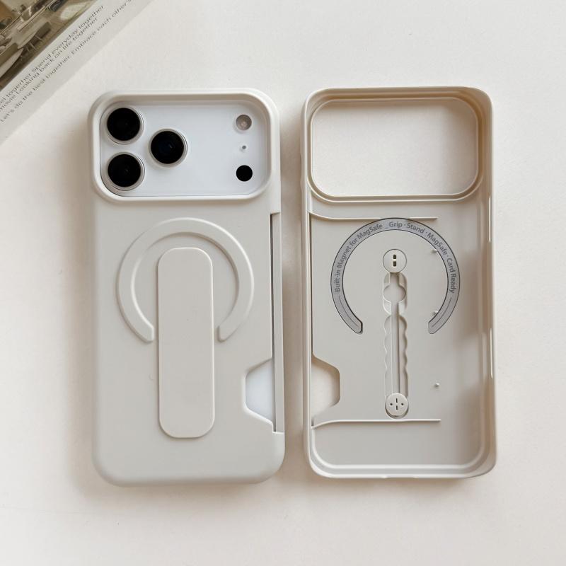 

Candy Color Wallet For Magsafe Case for iPhone 17 16 15 14 13 Pro Max Matte Magnetic Wireless Charging Frameless Cover iPhone17