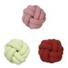 Modern Minimalist Wool Knit Round Throw Pillow For Living Room Decor
