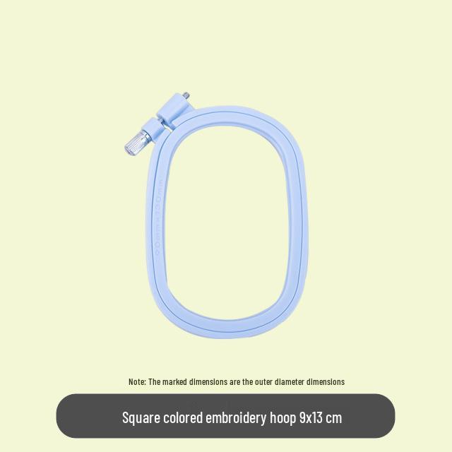 Handmade Square Embroidery Hoop Tool for Cross-Stitch and Frame Holder