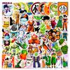 50 100Pcs Anime Dragon Ball Stickers For Kids Diy Graffiti Skateboard Laptop Water Bottle Motorcycle Cartoon Toy Decals Sticker