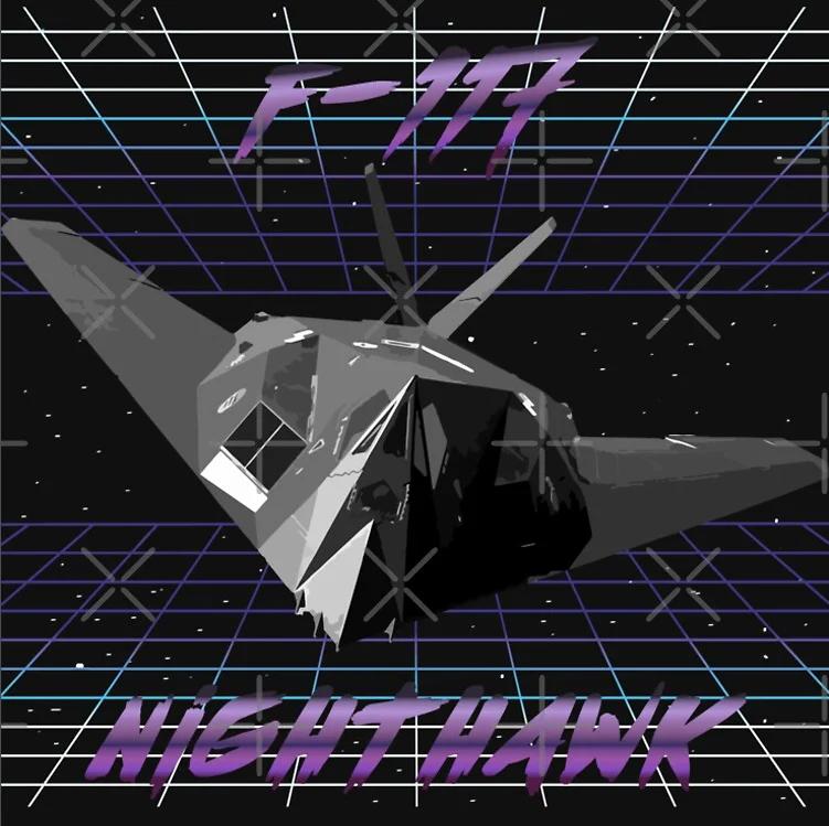 F117 Nighthawk Stealth Attack Aircraft Fighter TShirt 100 Cotton ONeck Short Sleeve Summer Casual Mens Tshirt Streetwear S