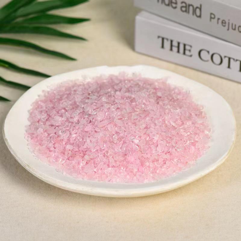 Polished Donghai Crystal Raw Stones: White, Pink, Purple, Yellow, Green Aventurine for Fish Tanks and Demagnetizing.