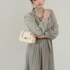 Retro Messenger Small Square Bag, High-end Sense Versatile Shoulder Underarm Bag, Simple Foreign Style Portable Women's Bag