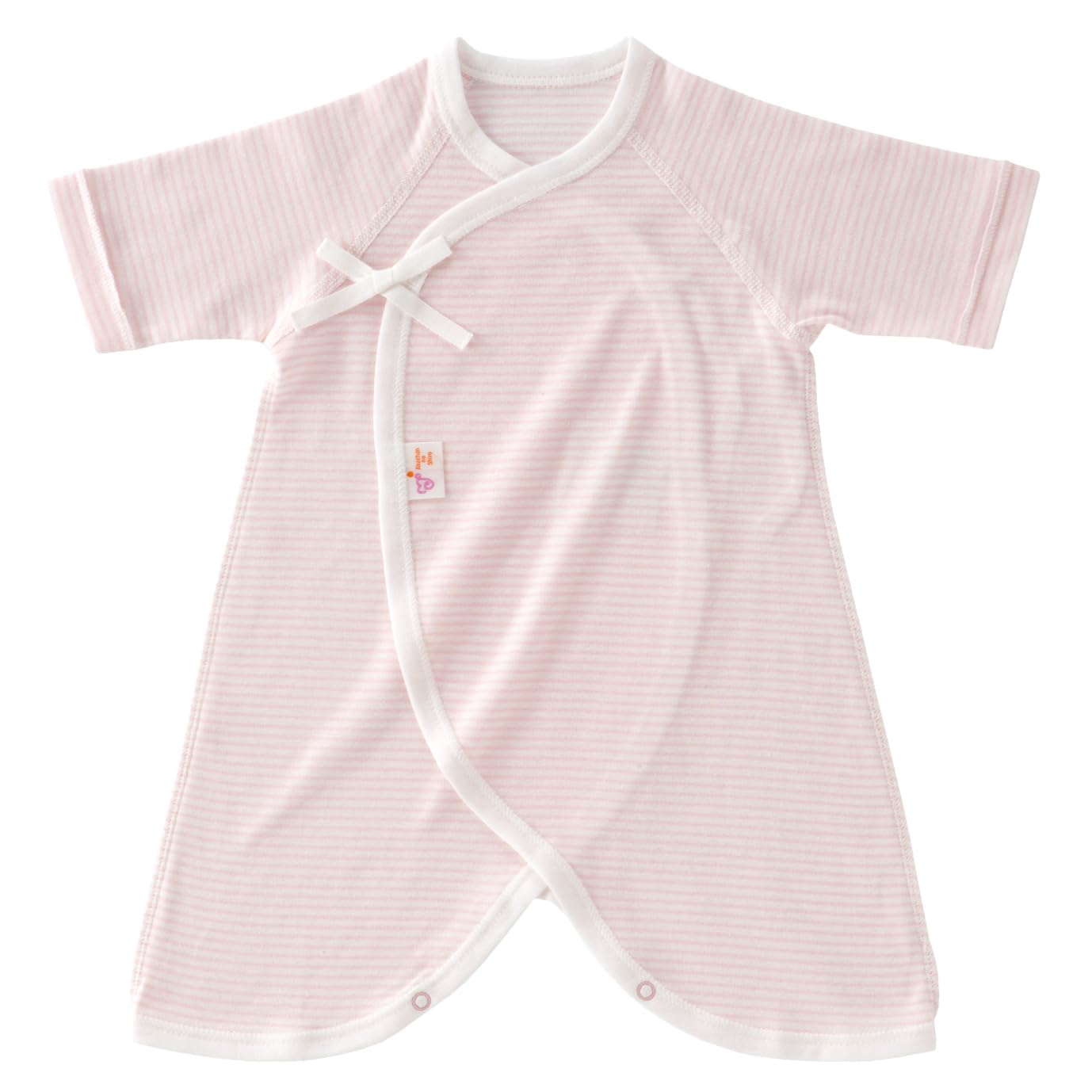 

Комбинированное нижнее белье Border Pink Сделано в Японии [Baby Castle] 50-60