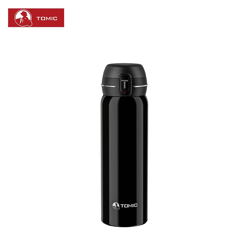 TOMIC T-Shape 316 SS Pop-Up Lid Thermal Mug