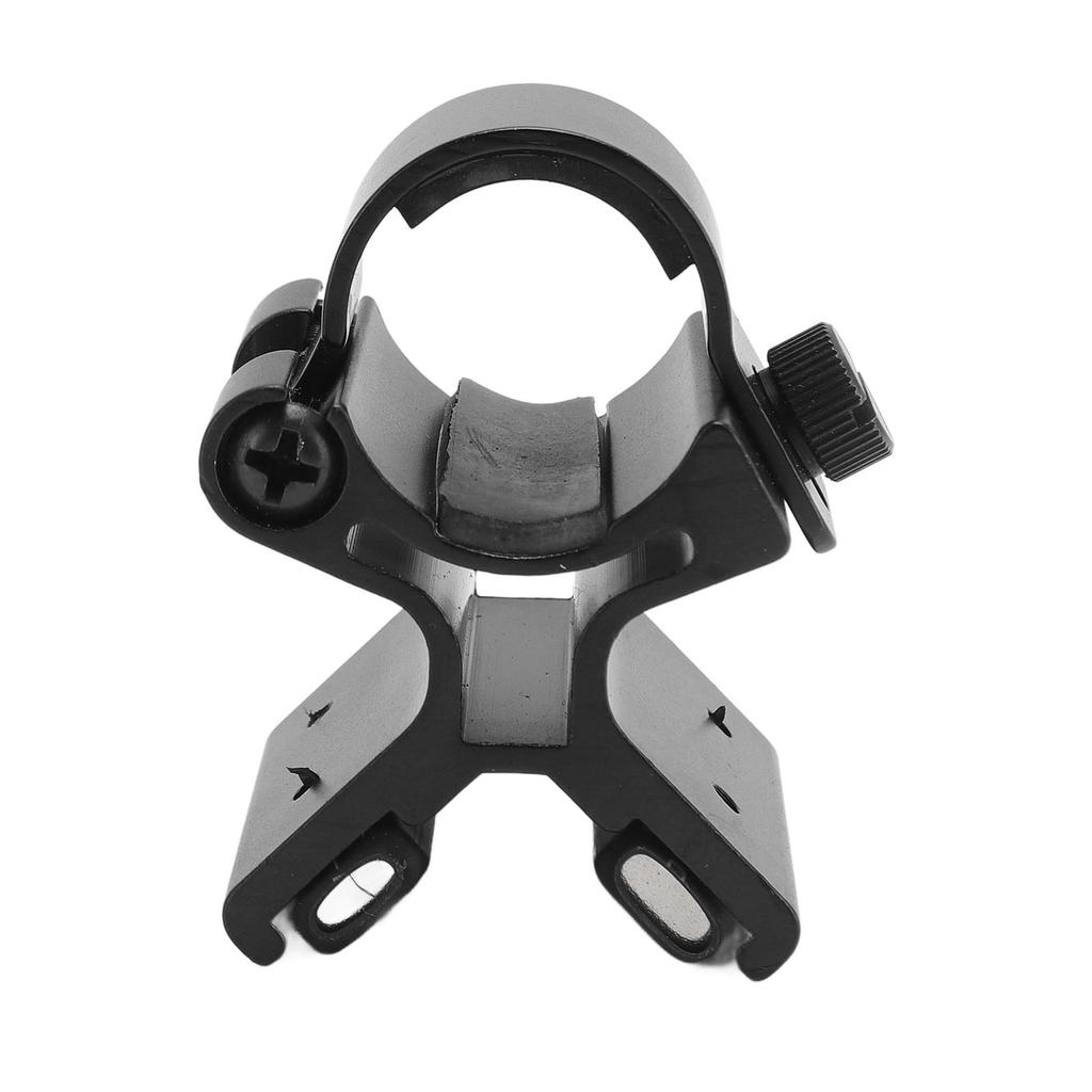 Magnetic Flashlight Mount 24 27mm Universal Non Slip Quick Release Bike Handlebar Flashlight Holder