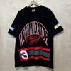 Vintage 90s Dale Earnhardt The Intimidator NASCAR Nutmeg Double Sided Graphic Black Cotton T Shirt Size XL