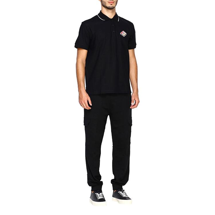 Burberry Embroidered Graphic Logo Polo Shirt 80218331