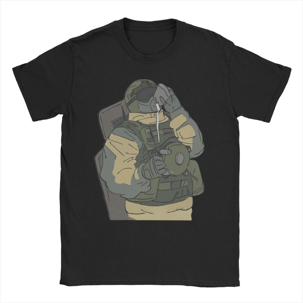 Unisex Womens Funny Tachanka Lord Fuze Game Art T Shirt Cotton Clothes Casual Short Sleeve Crewneck Tee Shirt Gift Idea TShirts