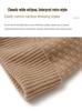 Unisex 100% Pure Cashmere Knitted Hat for Autumn and Winter - Classic, Versatile, and Warm