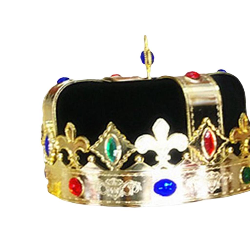 Creative Royal King Crown Hat Masquerade Cosplay Dress up for Prom Children