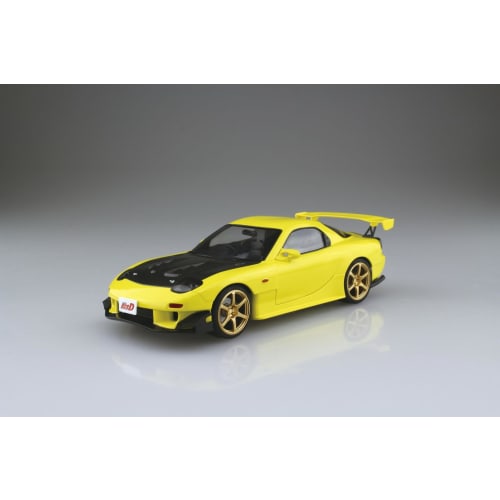 Aoshima Bunka Kyozai Initial D No.8 Keisuke Takahashi FD3S RX-7 Project D Specification 1/24 Scale Plastic Model