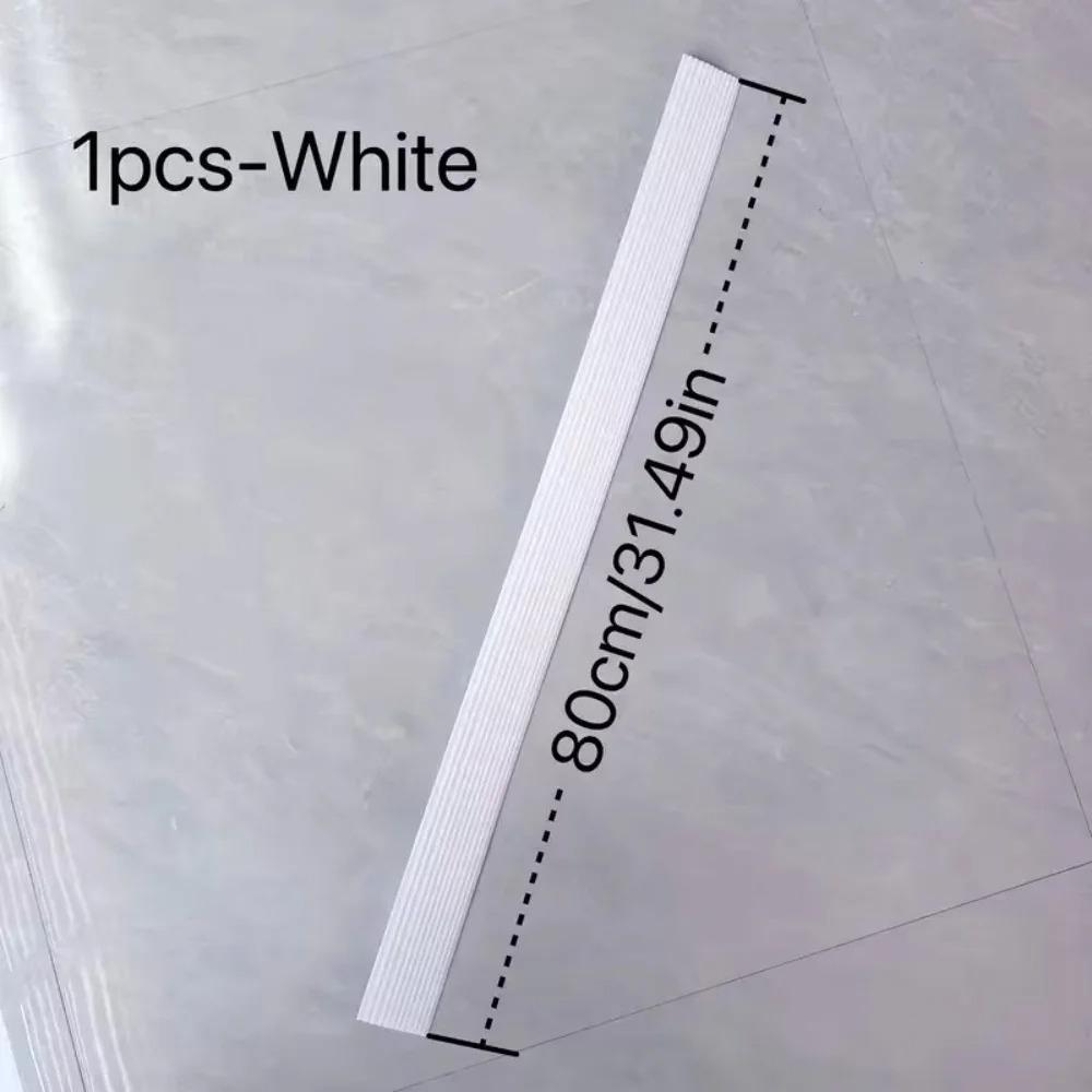 

1PC 80cm/31.49inch Threshold strip, climbing pad, step slope strip, threshold triangle pad, self-adhesive 1.6cm&5.5cm&80cm белый