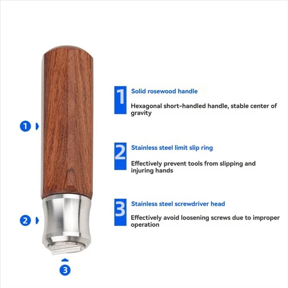 ABCA-Wood Planer Flat Screwdriver Wood Planer Slotted Screwdriver for Iron Cover Screw