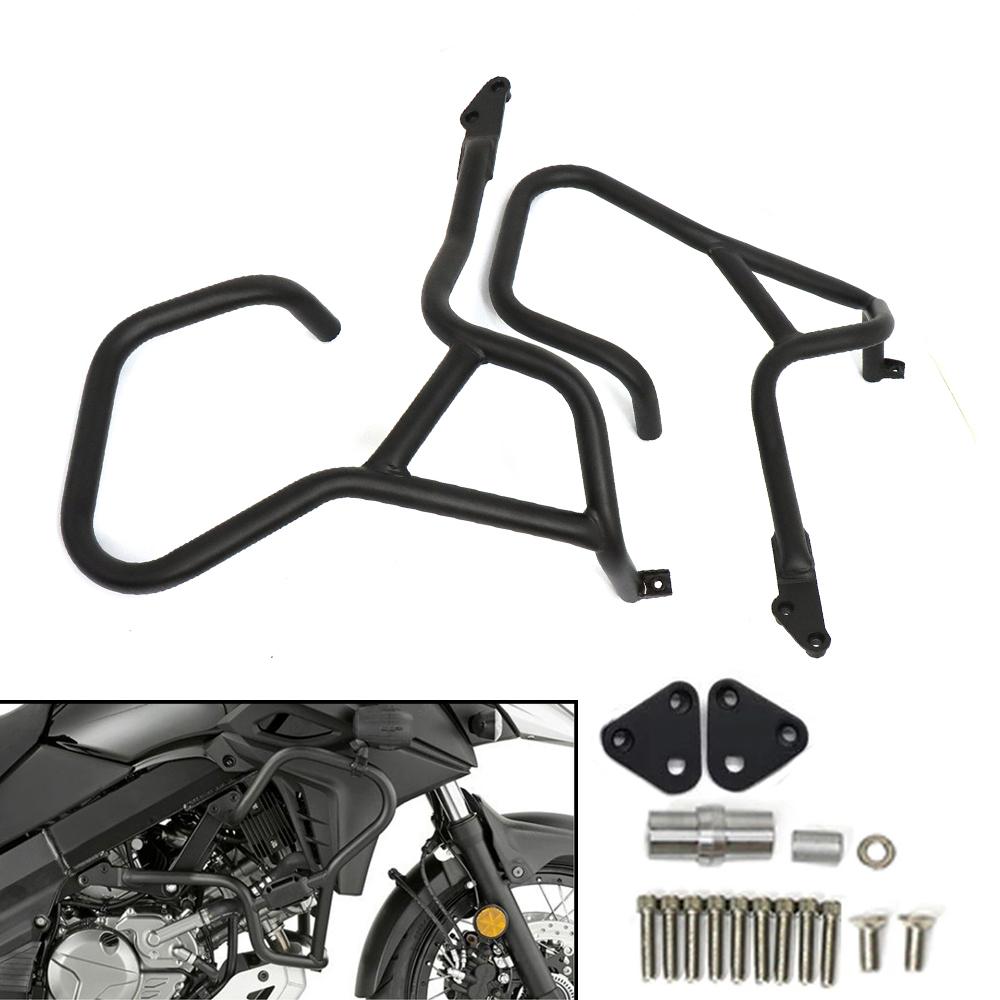Motorcycle Highway Crash Bar Engine Guard Stunt Cage Bumper Frame Protector For SUZUKI DL650 V-Storm DL 650 V Storm 2011-2024