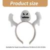 Makeup Party Costume Funny Specter Hairband with Bangs Clip Headwear Bangs Clip Creative Headband for Makeup