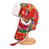Floral Hooded Scarf Pullover Hat Bird Balaclava Bonnet Hat Plush Flower  Hat  Streetwear