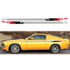 Universal Car Sticker Three Colors Strip Style Racing Car Body Side Decal for All Cars Decal
