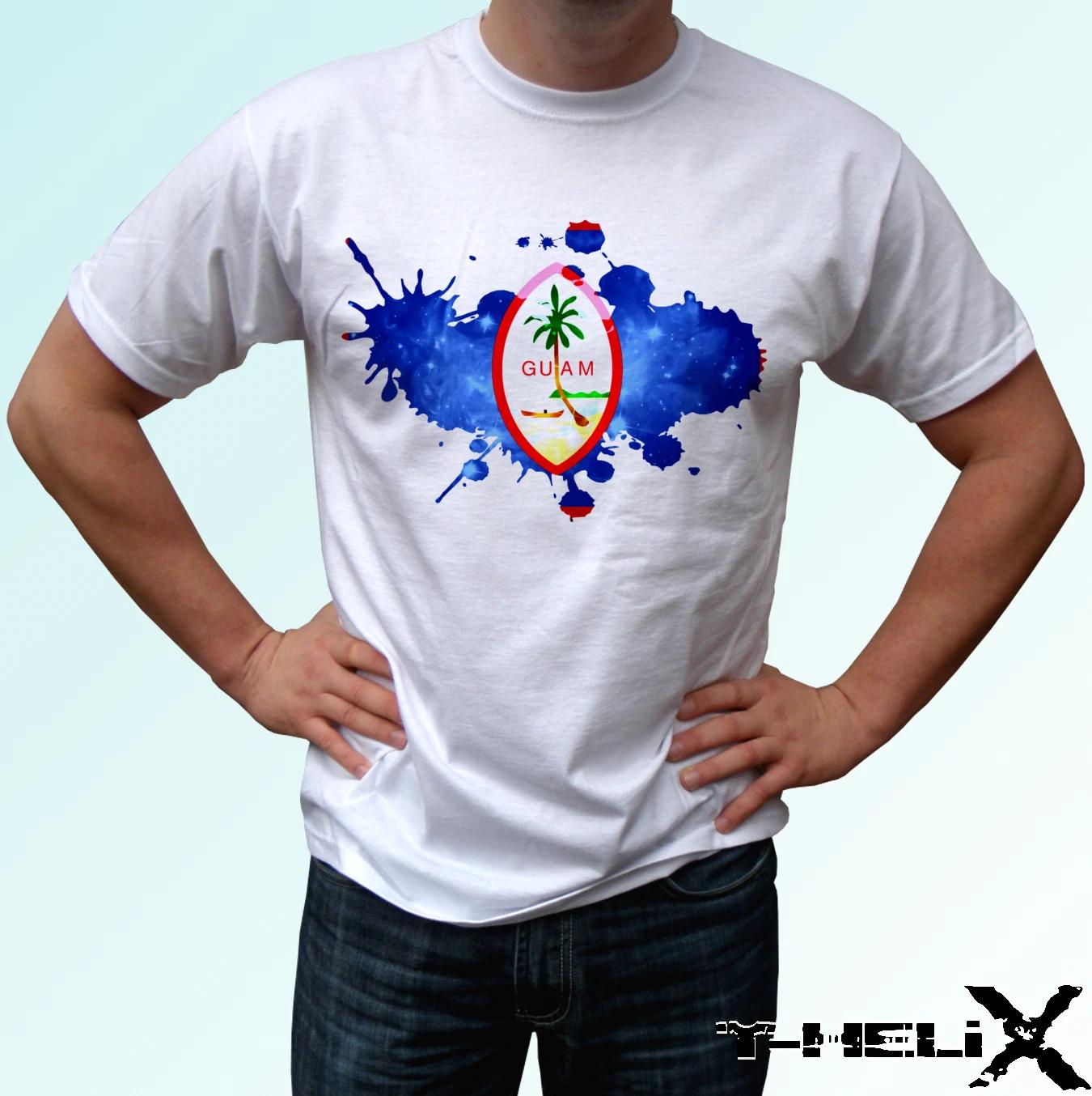 

Guam flag - white kids boys T-Shirt top design - s s kids & baby sizes 130
