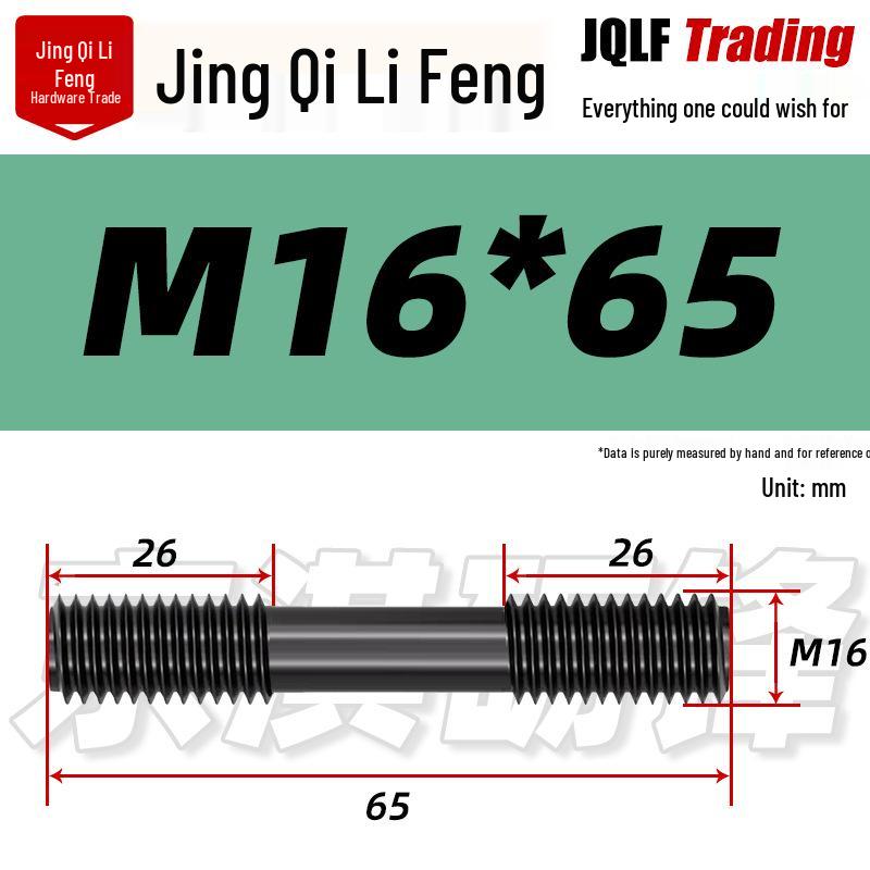 High-Strength Double-Ended Stud Bolt M12-M18 | Grade 8.8 Mold & Press Screw Rod