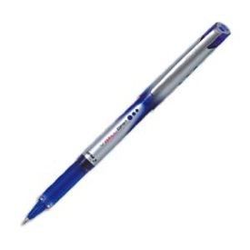 Stylo roller - PILOT - V-Ball Grip 07 - Pointe métal - Couleur bleu - Grip caoutchouc