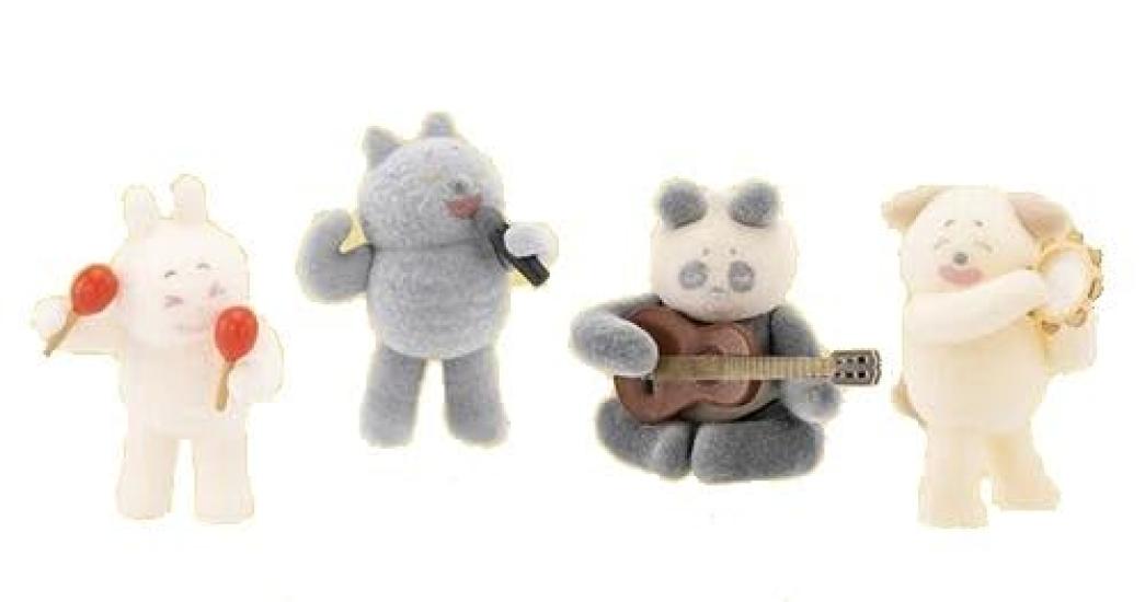 

Nonako Plush Figure Collection Set of Gacha [Complete 4]