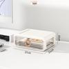 Elegant Vanity Table & Makeup Storage Box with Transparent Drawers