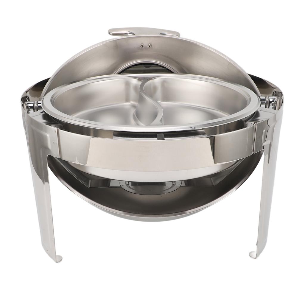 Chafing Dish Buffet Set Stainless Steel Buffet Chafer 6L Buffet Catering Food Warmer Alcohol