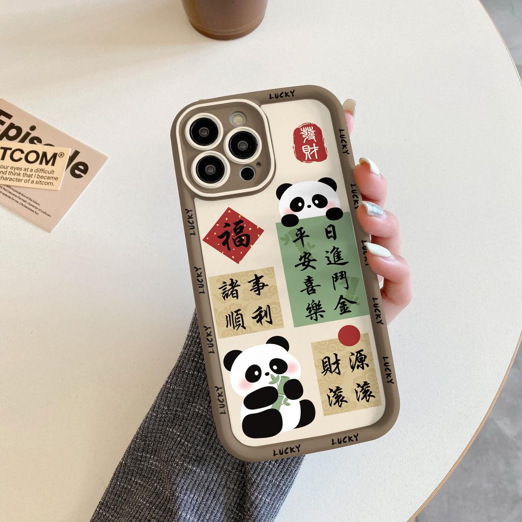 Apple phone case is suitable for iPhone15promax lucky character iPhone14Pro rich iPhone13