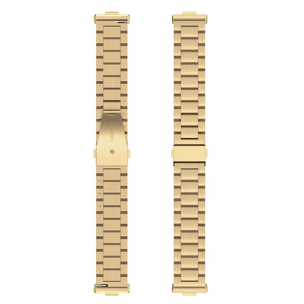 Für Huawei Watch Fit 3 Ersatzarmband 3-Perlen Edelstahl Uhrenarmband mit Werkzeug