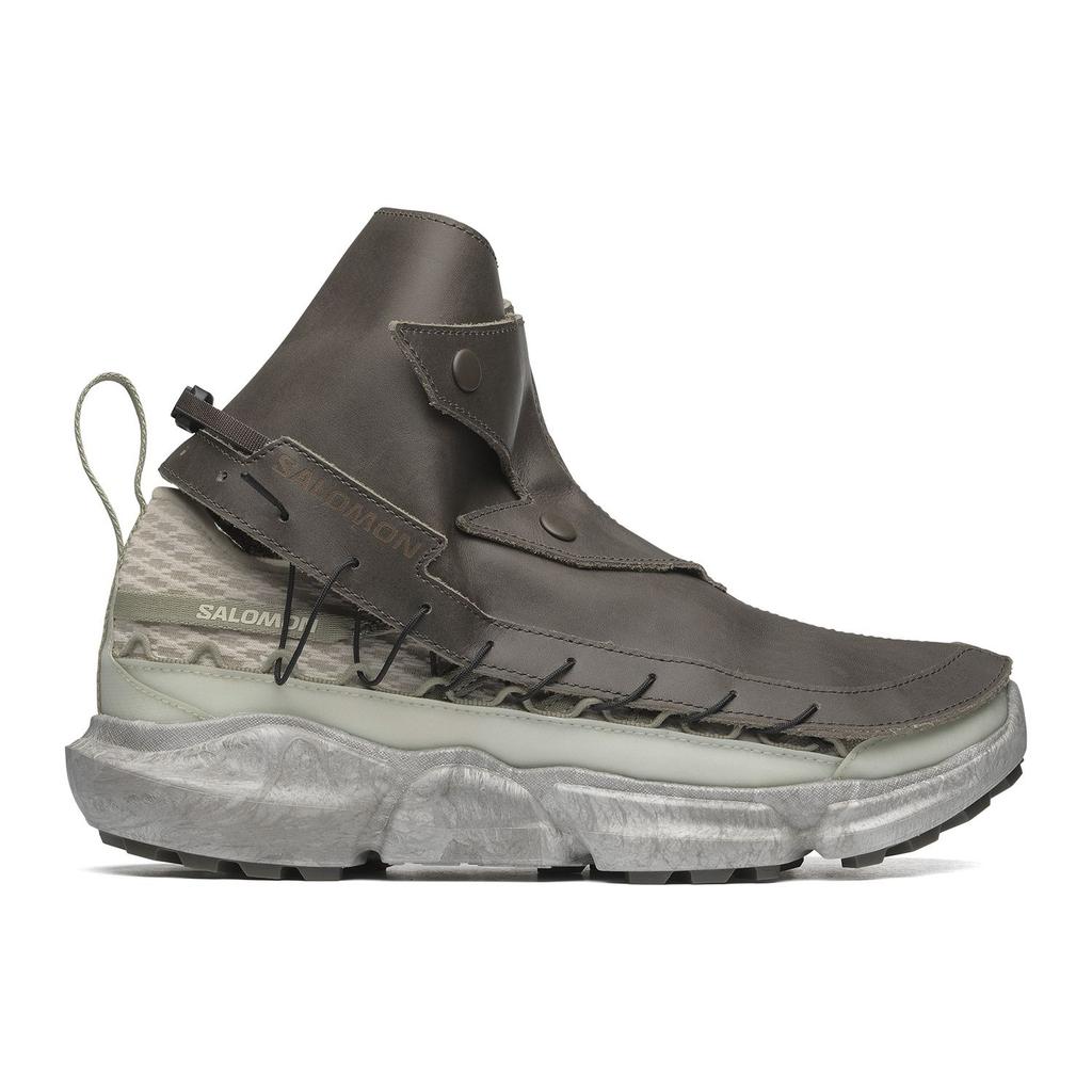 SALOMON Ranra X  Skor Removable Upper Comfortable Versatile Shock Absorbing Durable High-Top Outdoor Functional Shoes Unisex Shoes Green 475223