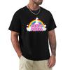 Death Metal Rainbow Unicorn TShirt Summer Holiday TShirt