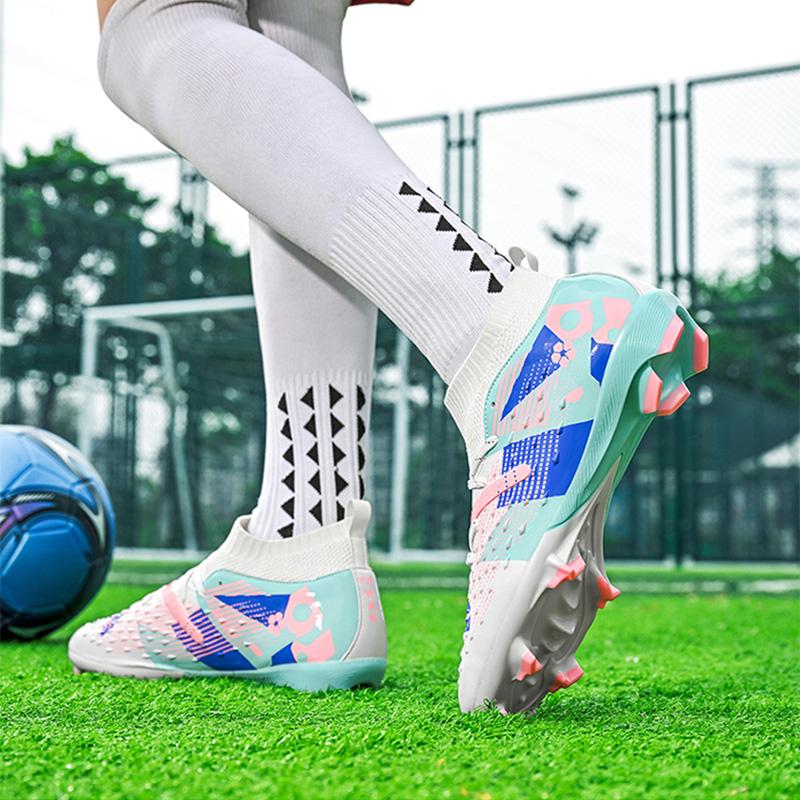 Football Boots Men Professional Sneaker Field Long Spikes Outdoor Boy Soccer Shoes Casual Non Slip Comfortable Football Shoes
