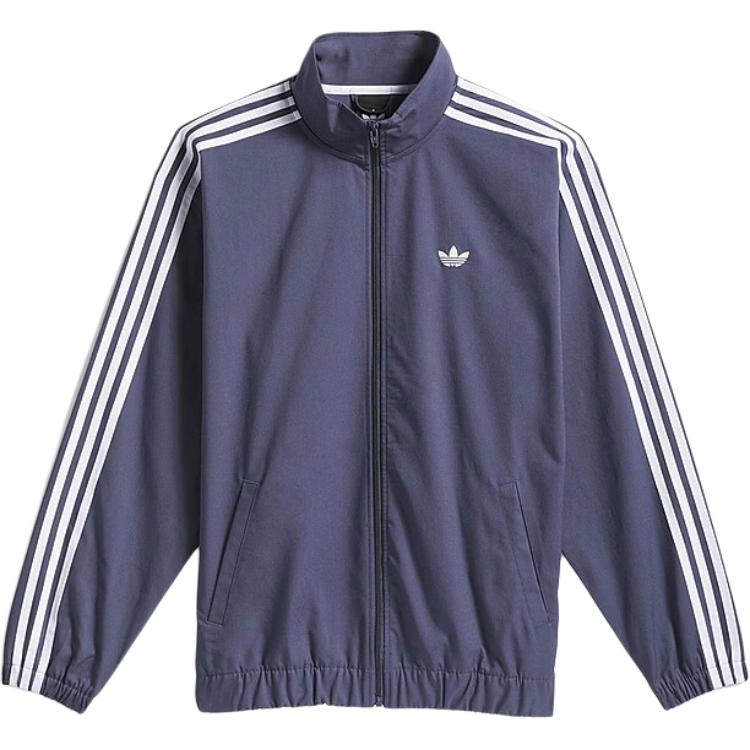 Adidas Оригинальная Спортивная Повседневная Плетеная Куртка-Рубашка в Полоску Мужская Куртки KS8221 XL
