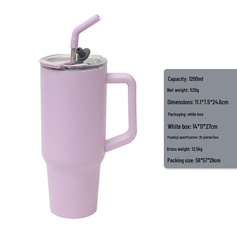 40oz Ice Buster Cup - Vacuum Insulated, Double-Drink Lid, Portable Car Cup 40oz / 1200ml