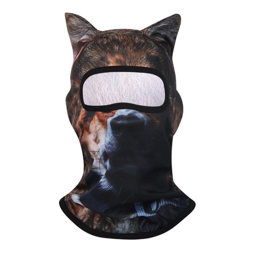 5/1 Stück 3D Stehohren Tier Sturmhaube Gesichtsmaske für Musikfestivals Raves Ski Cosplay Party Outdoor Sonnenschutz Sturmhaube Hut