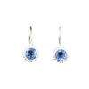 Tanzanite Gemstone 925 Sterling Silver Jewelry Handcrafted Dangle Earrings 0.93" EE-177-13