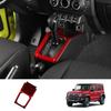 Shift Base Cover for New Jimny Nomad JC74 Jimny Sierra and Jimny JB64 Customizable Interior (5-Door), JB74, (Automatic Transmission). Panel. Red.