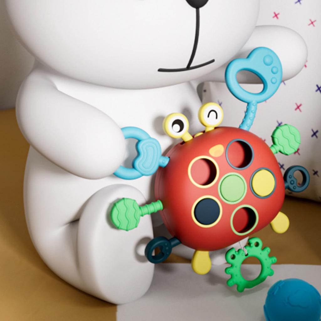 Ziehspielzeug Aktivitätsspielzeug Frühe Bildung Pädagogisches Finger Feinmotorik Spielzeug für Kleinkinder Jungen