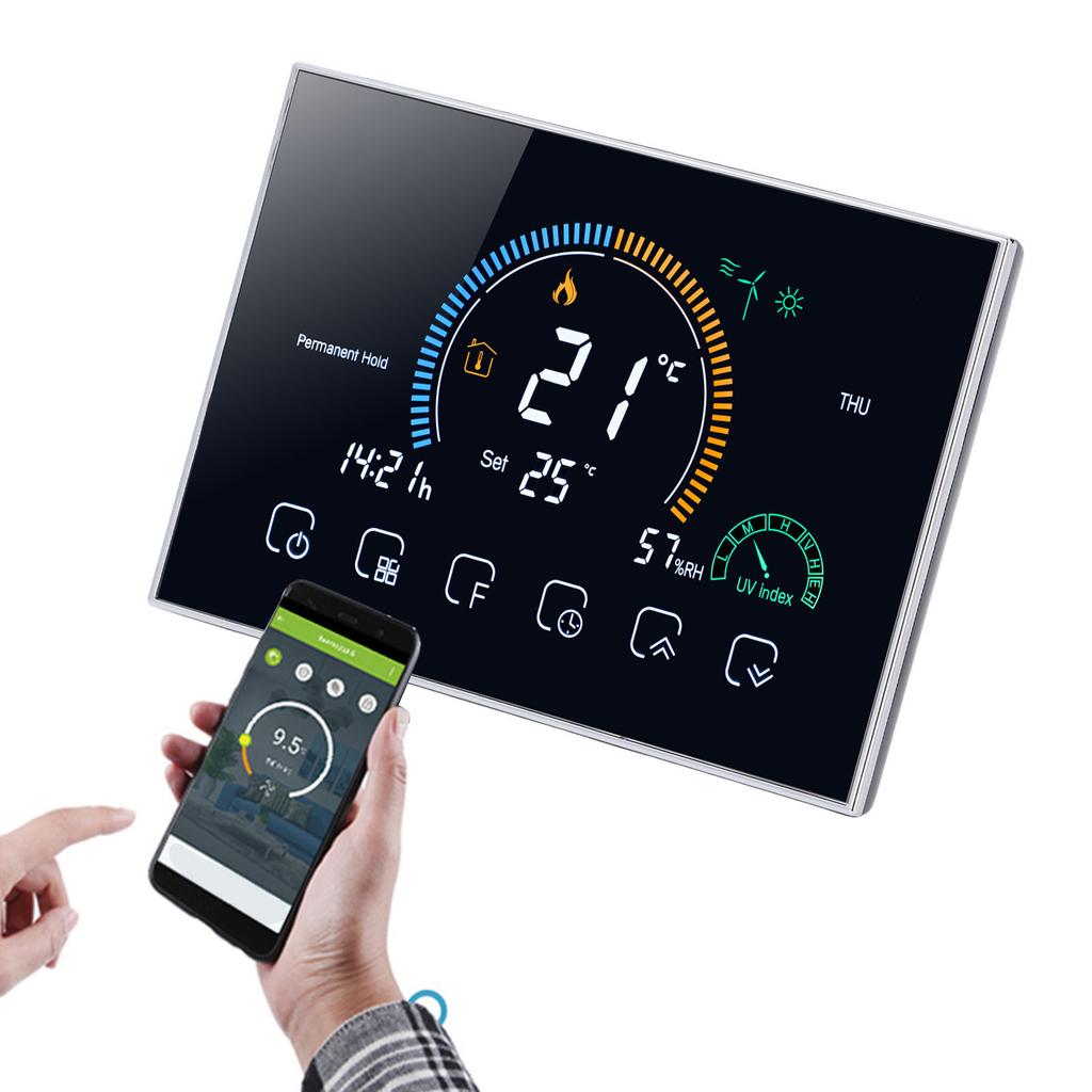 5A Smart Thermostat   WiFi APP Voice Control Programmable   Thermostat for Home Floor Hting AC95240V