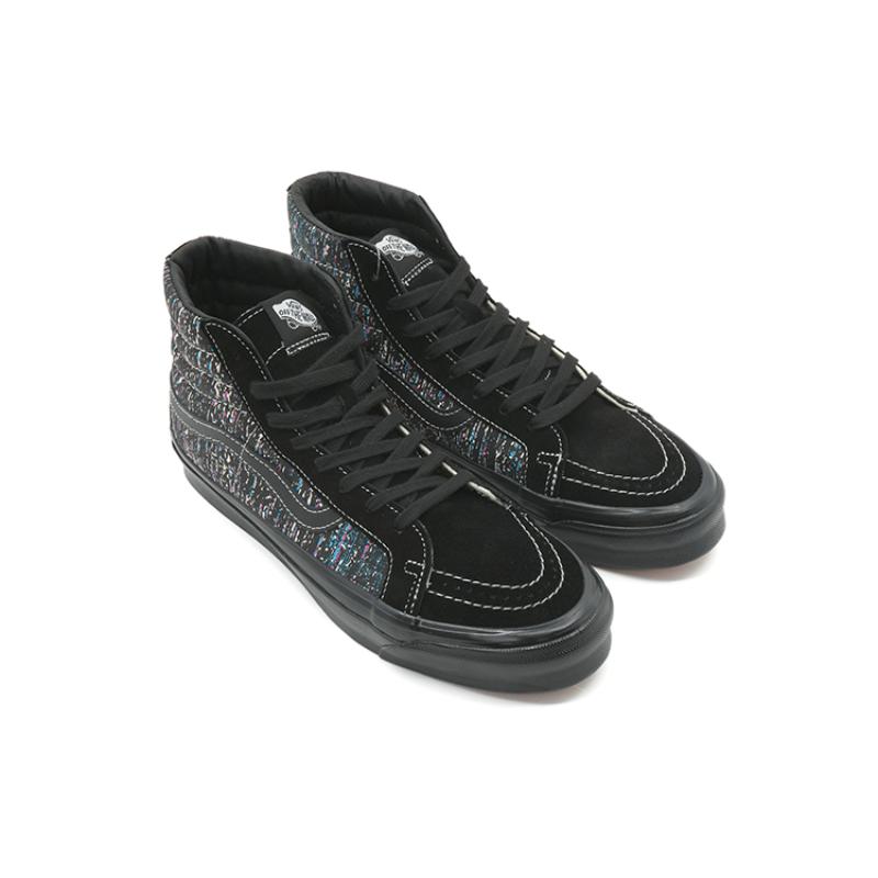 Vans Vault Og SK8 Hi Lx 'Black Blue White' Sneakers VN0A4BVB2SW