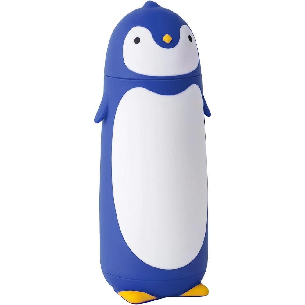 280ml Penguin Thermos Bottle Double Wall Vacuum Water Bottle Penguin Insulating Bottle  Office