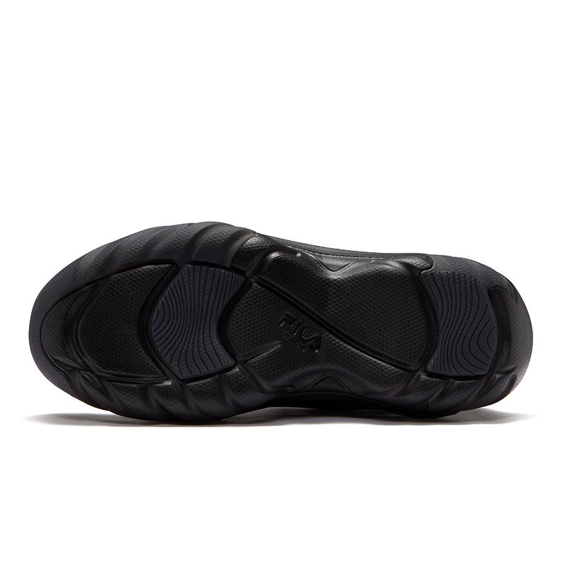 FILA Fusion REMO Rowing Shoes Fabric Comfortable Low-Top Casual Shoes Men sneaker Black T12M521116FBK