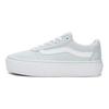 Vans Ward Slip Resistant Durable Lightweight Low Top Skate Shoes Women sneaker Blue White VN0A3TLCBGW