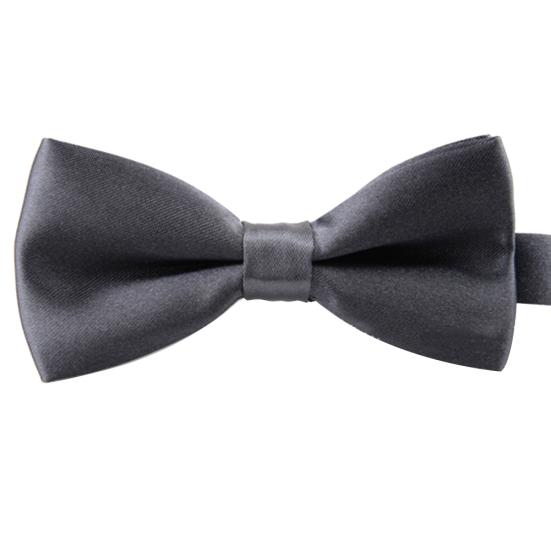 Baby Kids Tie Solid Color Adjustable Necktie Bowtie Party Photography Props