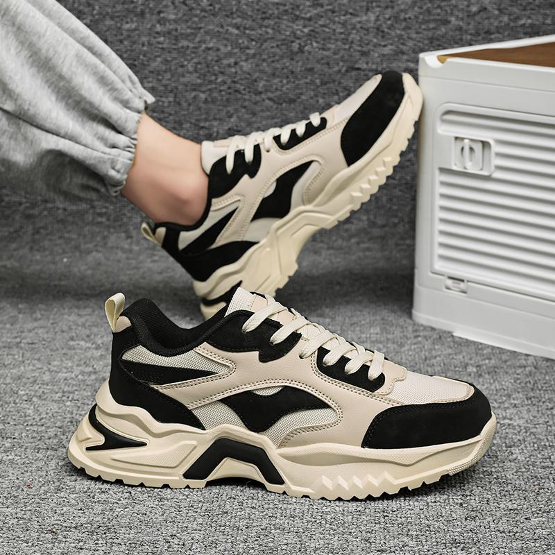 Autumn new size dad shoes breathable sports casual shoes retro